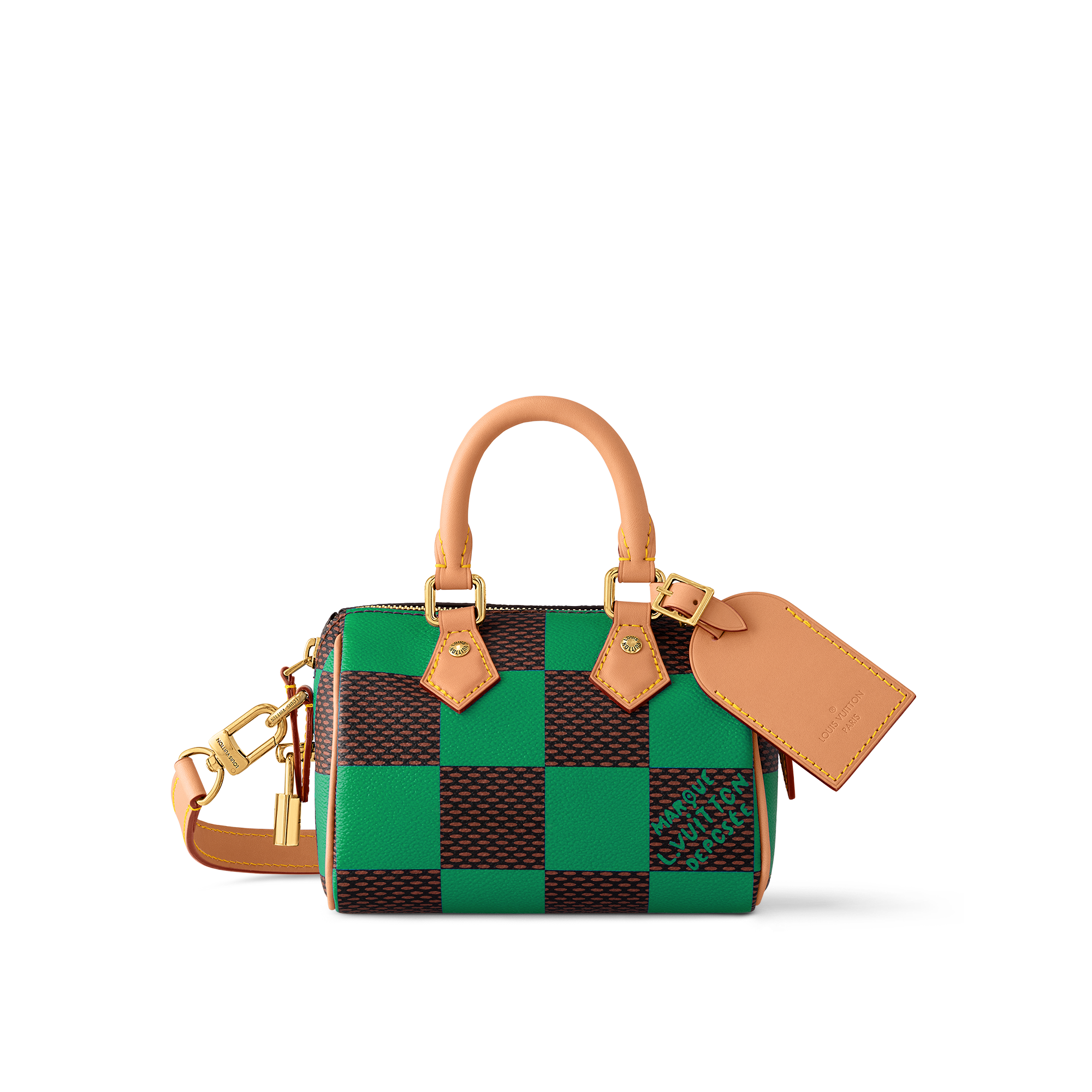 Speedy Bandoulière 18 Damier Pop Bag - Luxury Damier Other Red 